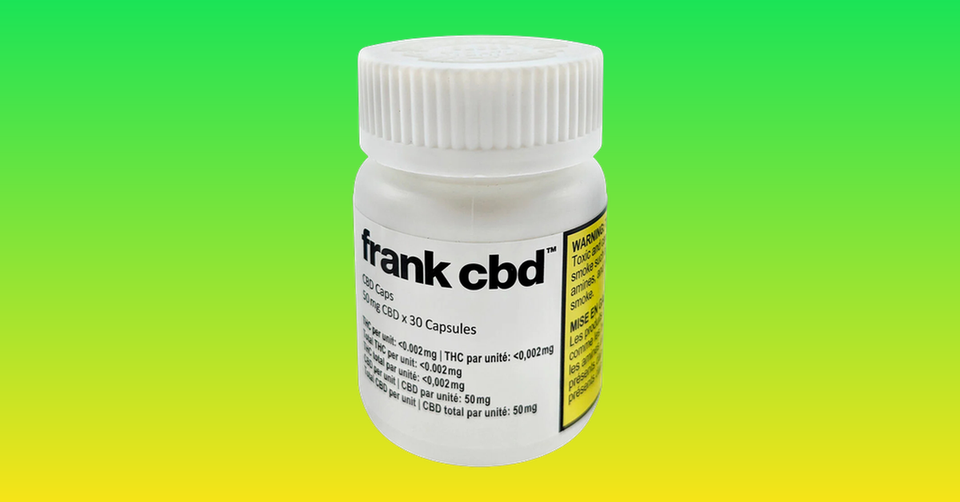 Frank CBD Caps review