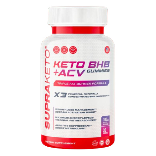 Supra KETO BHB + ACV Gummies